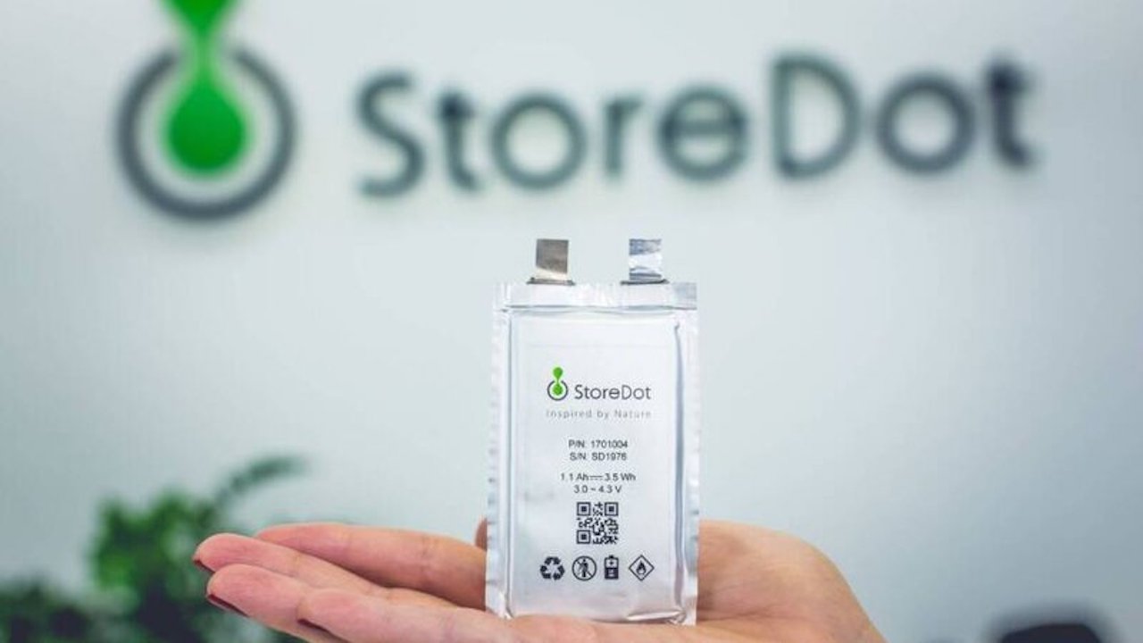 StoreDot: terminati i test sulle batterie 100in5 per veicoli elettrici