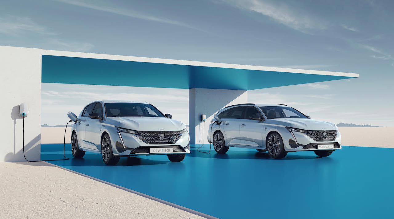 Peugeot: tutti i modelli avranno una versione elettrificata dal 2023