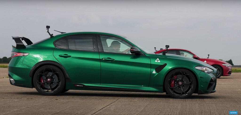 Alfa Romeo Giulia GTA vs Giulia Quadrifoglio 1