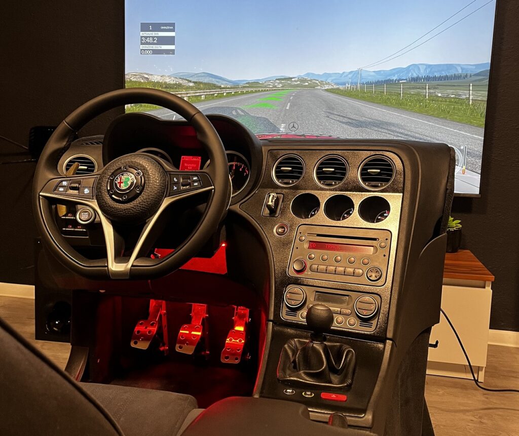 Alfa Romeo simulatore