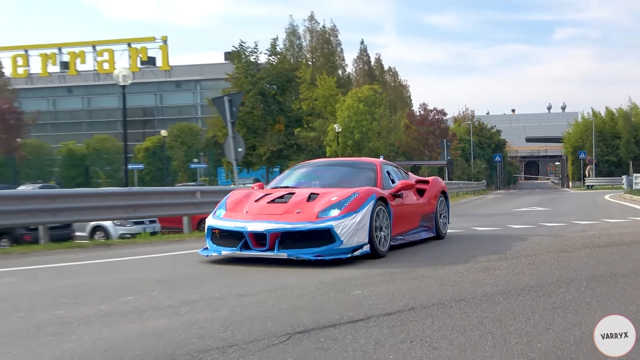 Ferrari 488 Challenge Evo prototipi Maranello