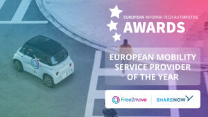 Free2Move e Share Now premiate in Europa per i servizi offerti