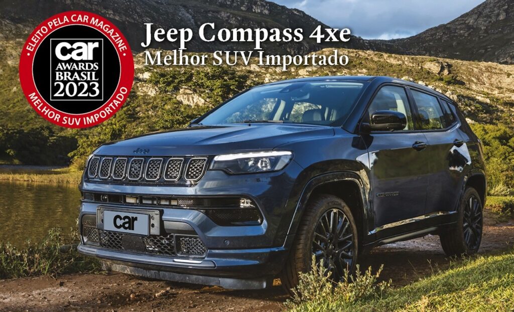 Jeep Compass 4xe conquista un importante premio