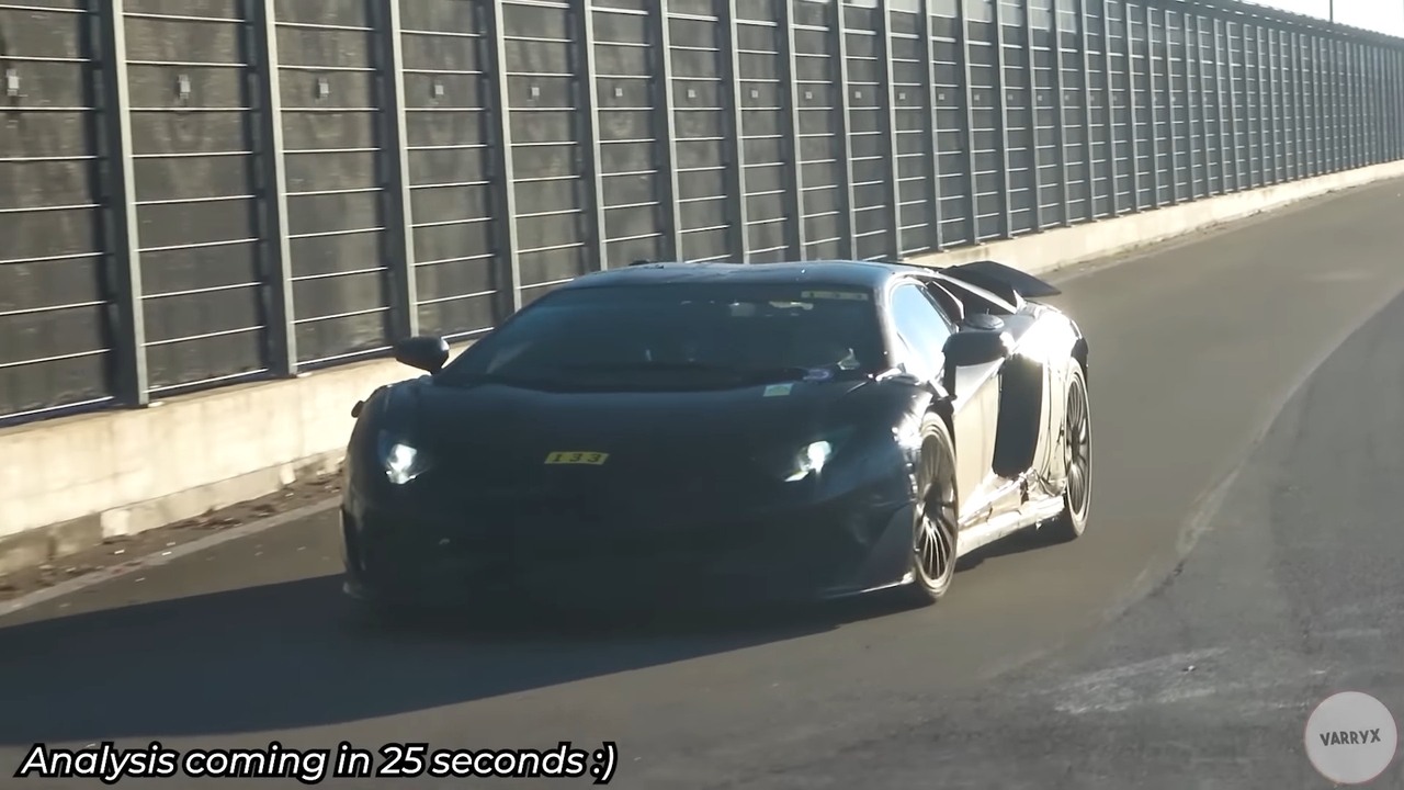 Lamborghini Aventador successore prototipo