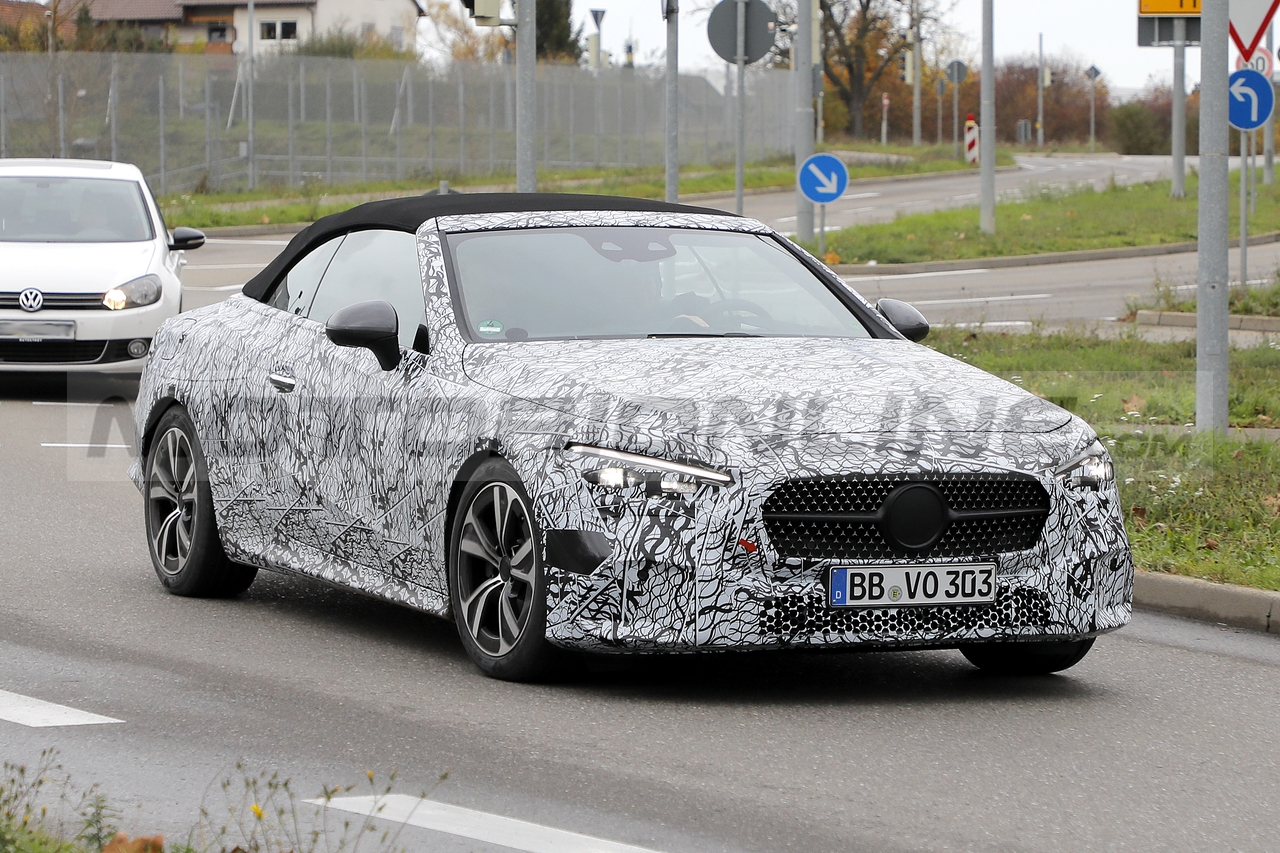 Mercedes CLE Cabrio - Foto Spia 25-11-2022