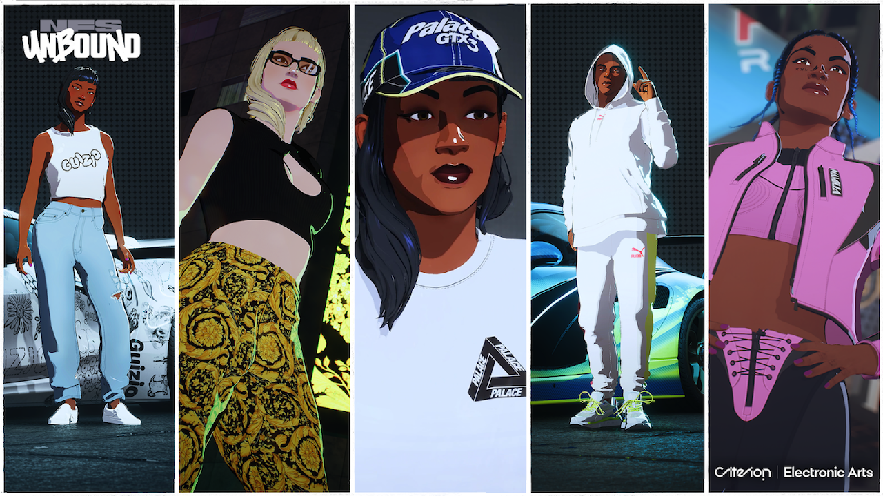 Need for Speed Unbound introduce alcune collaborazioni con vari marchi di moda