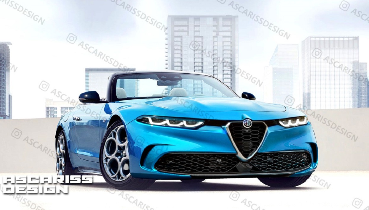Nuova Alfa Romeo Duetto: l’ipotesi di Ascariss Design