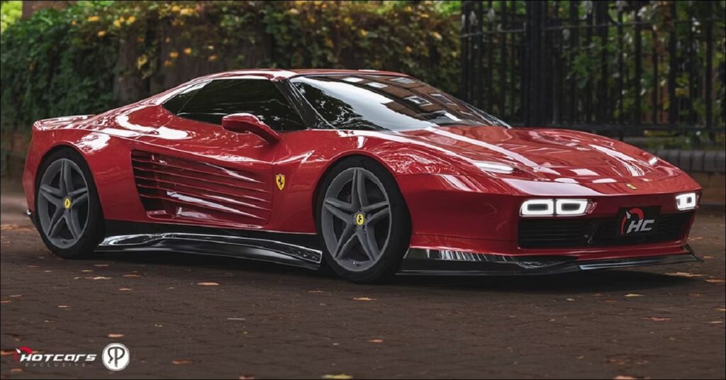 Nuova Ferrari Testarossa: c’è chi immagina così una nuova generazione [RENDER]