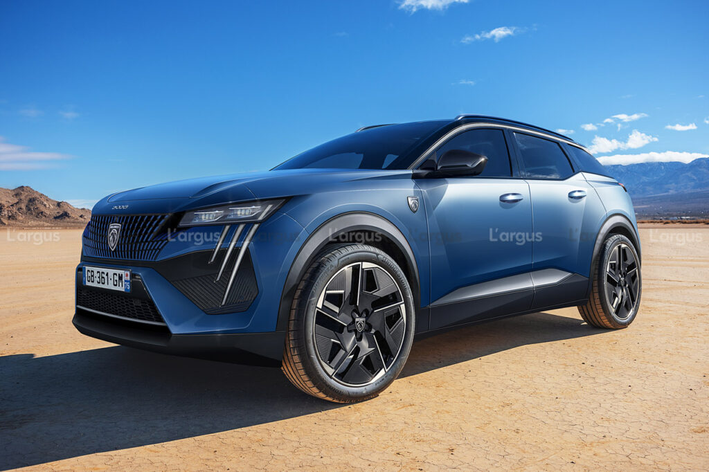 Nuova Peugeot 3008: altra ipotesi dalla Francia [RENDER]