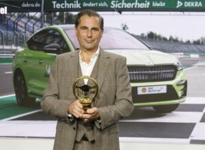 Skoda Enyaq Coupé RS iV vince il Volante d’Oro 2022