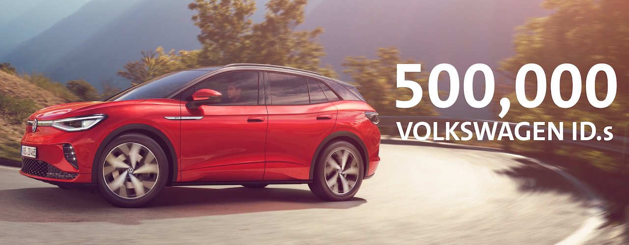 Volkswagen ID: 500.000 esemplari sono stati consegnati ai clienti