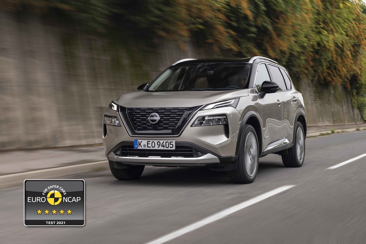 Nissan: 5 stelle Euro NCAP per la gamma di crossover elettrificati