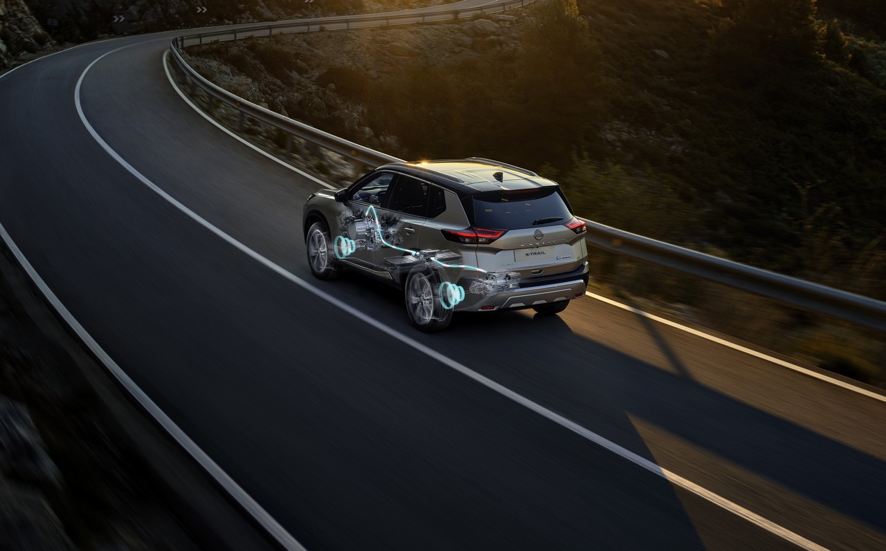 Nissan: la tecnologia e-4orce, la trazione integrale elettrica