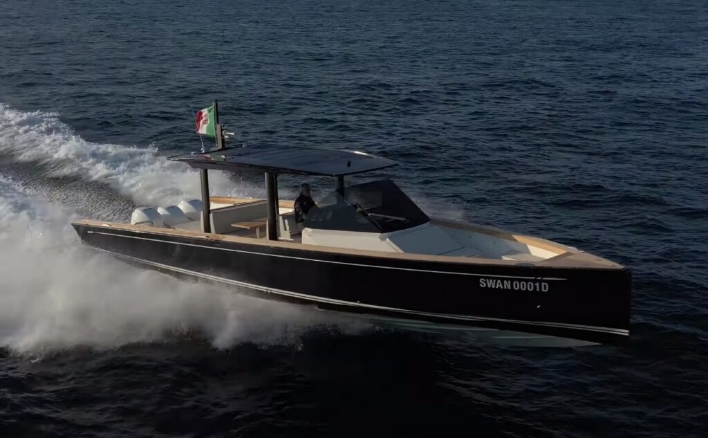Swan Shadow: la prova della barca a motore finlandese [VIDEO]