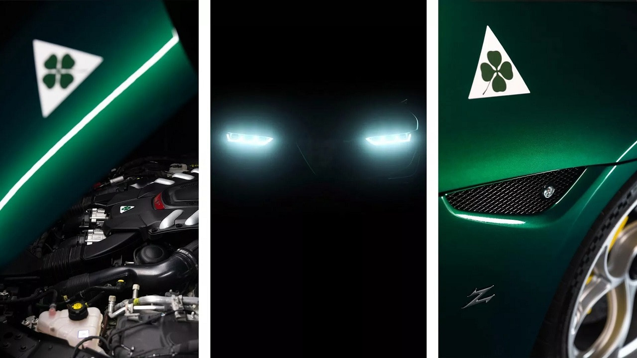 Alfa Romeo Giulia SWB Zagato: nuovi teaser svelano dettagli della vettura