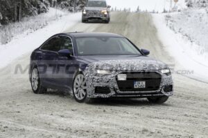 Audi A6 2023: nuovo avvistamento in Svezia per il restyling [FOTO SPIA]