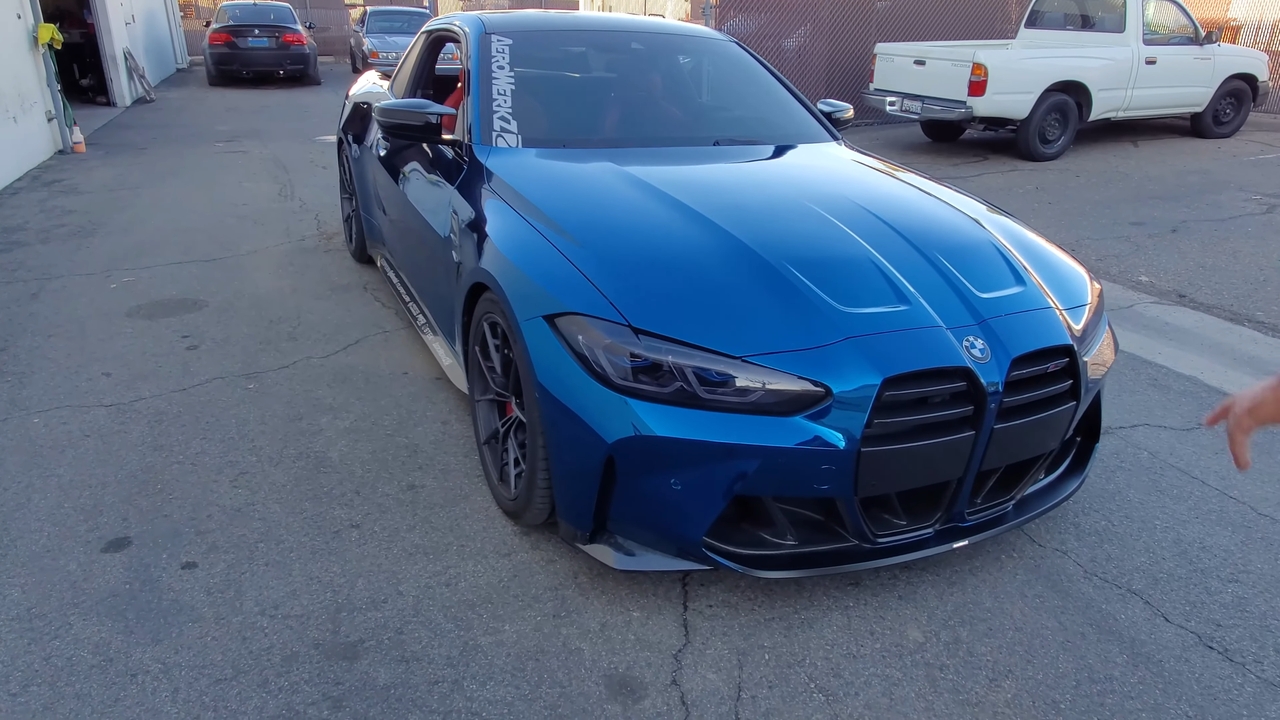 BMW M4 Competition: un VIDEO ci mostra da vicino la versione pick-up