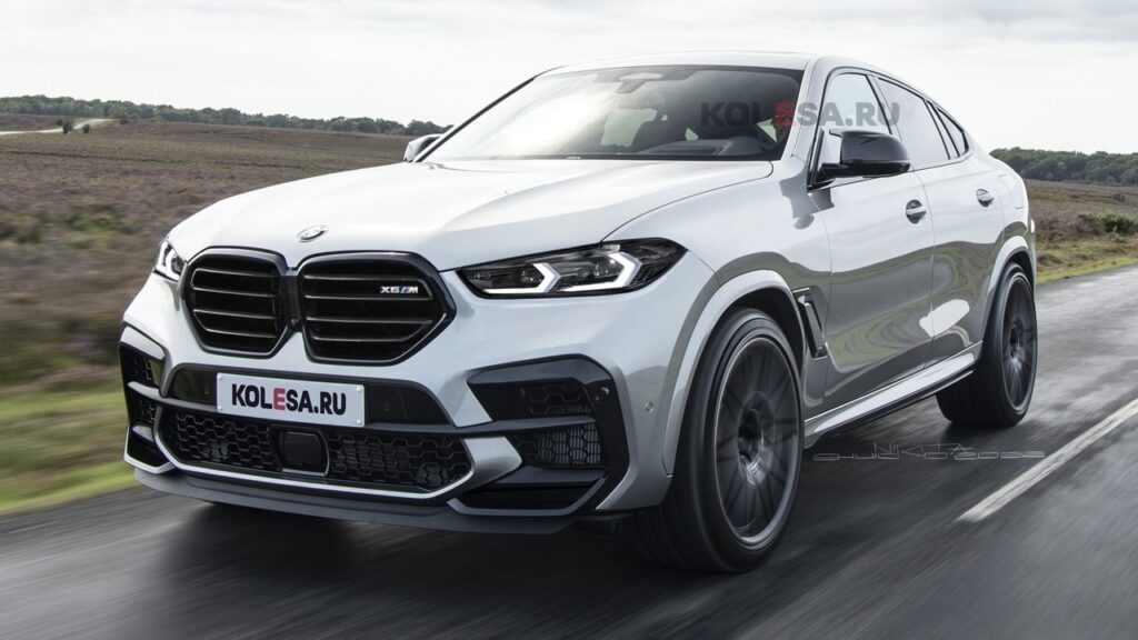 BMW X6 M 2024: sarà questo il suo aspetto finale? [RENDER]