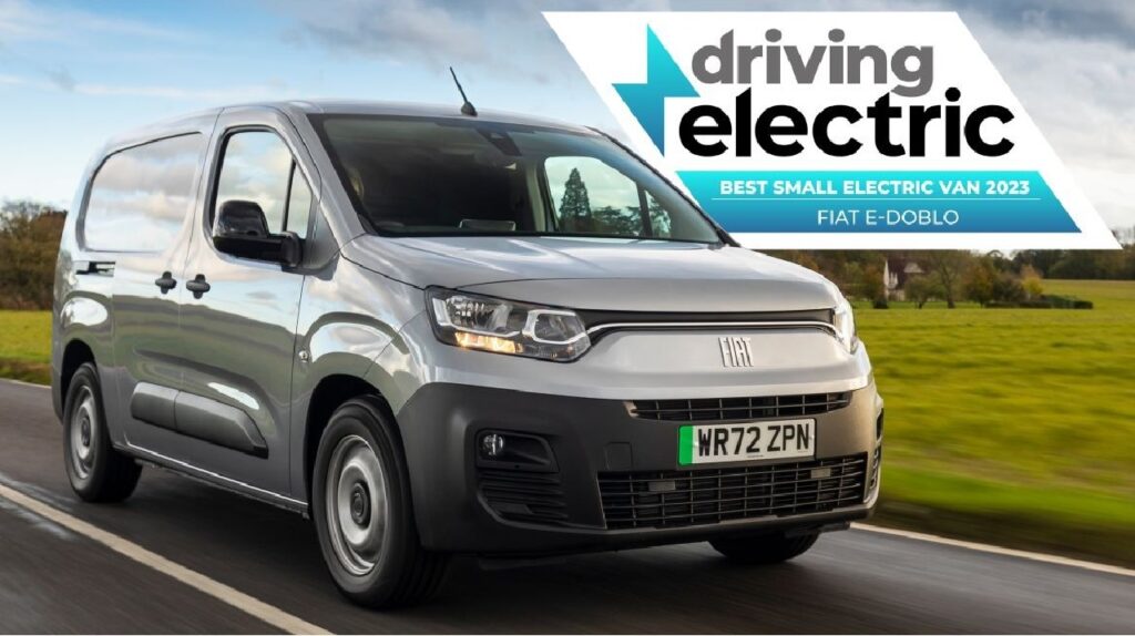 Fiat E-Doblò vince il premio Best Small Electric Van