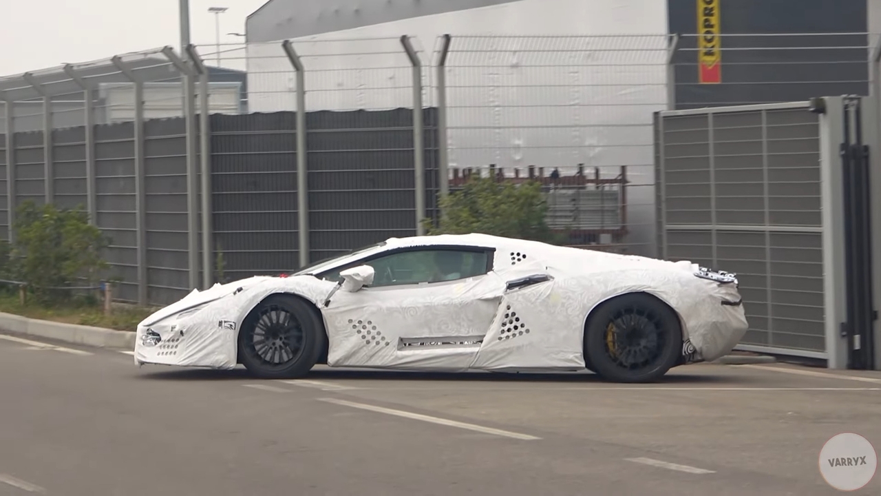Lamborghini Aventador successore prototipi
