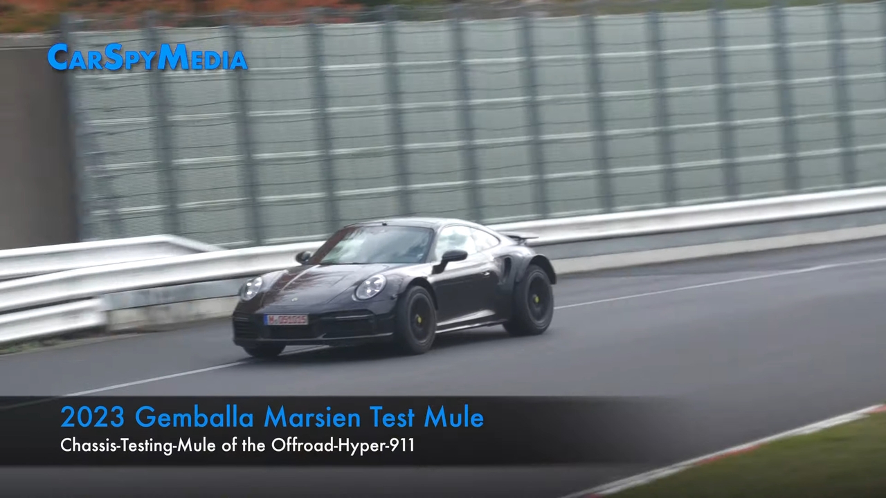 Marc Philipp Gemballa Marsien prototipo Nurburgring