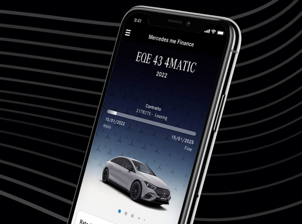 Mercedes me Finance: debutta la nuova app per gestire i contratti personali