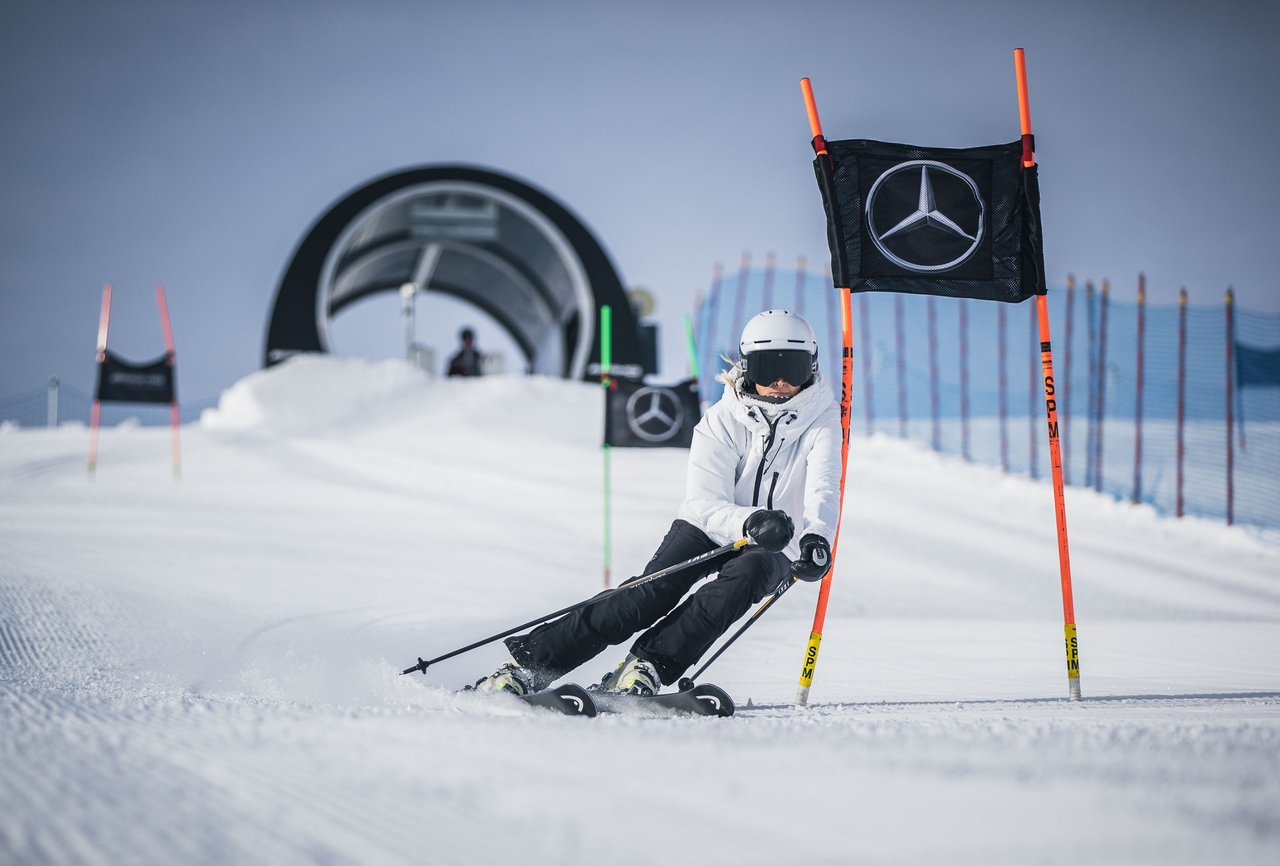 Mercedes rinnova la partnership con il comprensorio sciistico Plan de Corones