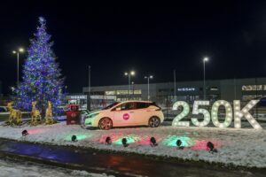 Nissan Leaf: 250.000 esemplari prodotti nello stabilimento di Sunderland [FOTO]