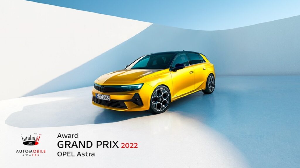Opel Astra vince il Grand Prix agli Automobile Awards 2022