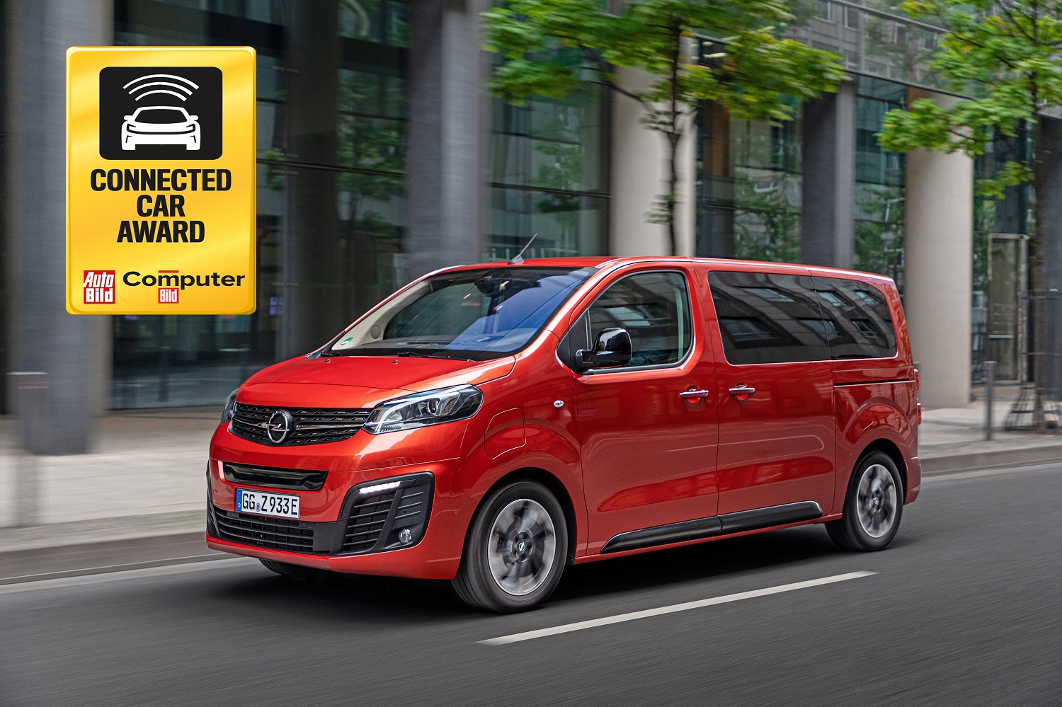 Opel Zafira-e Life vince il “Connected Car Award” in Germania