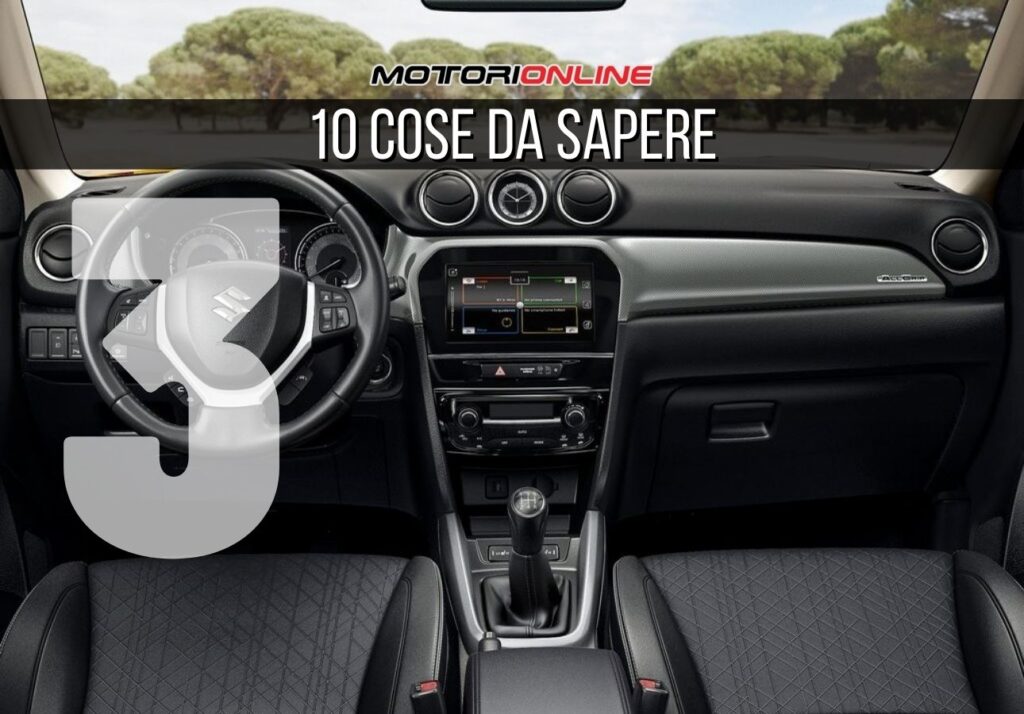 Suzuki Vitara, gli interni: spazio, praticità e comfort [10 COSE DA SAPERE – #3]