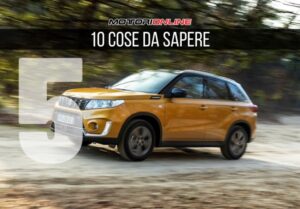 Suzuki Vitara: combinazione distintiva tra tecnologia ibrida e trazione 4X4 [10 COSE DA SAPERE – #5]