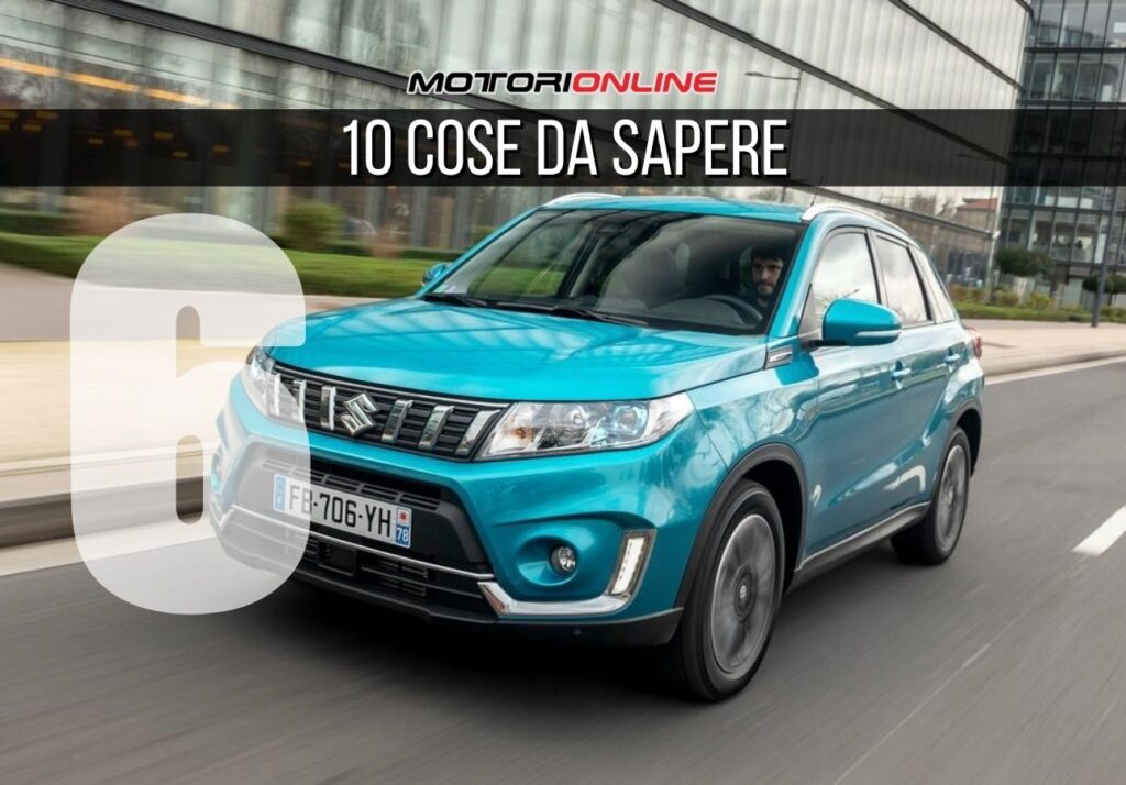 Suzuki Vitara: dinamismo di marcia e consumi ridotti [10 COSE DA SAPERE – #6]