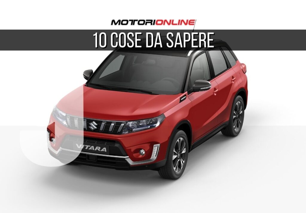 Suzuki Vitara: tre allestimenti e prezzi da 24.900 euro [10 COSE DA SAPERE – #9]