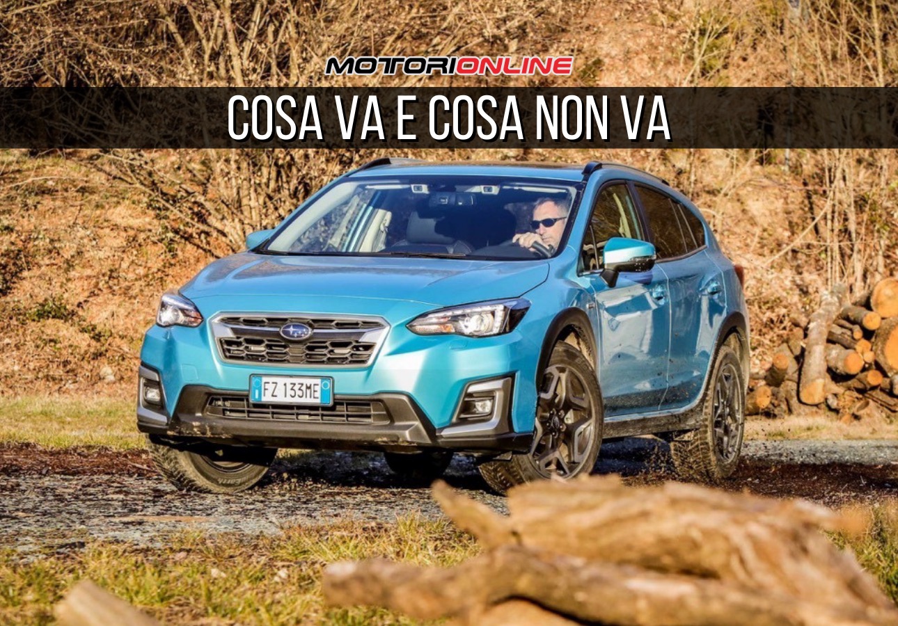 Subaru XV ibrida e-Boxer 2022: Cosa Va & Cosa Non Va