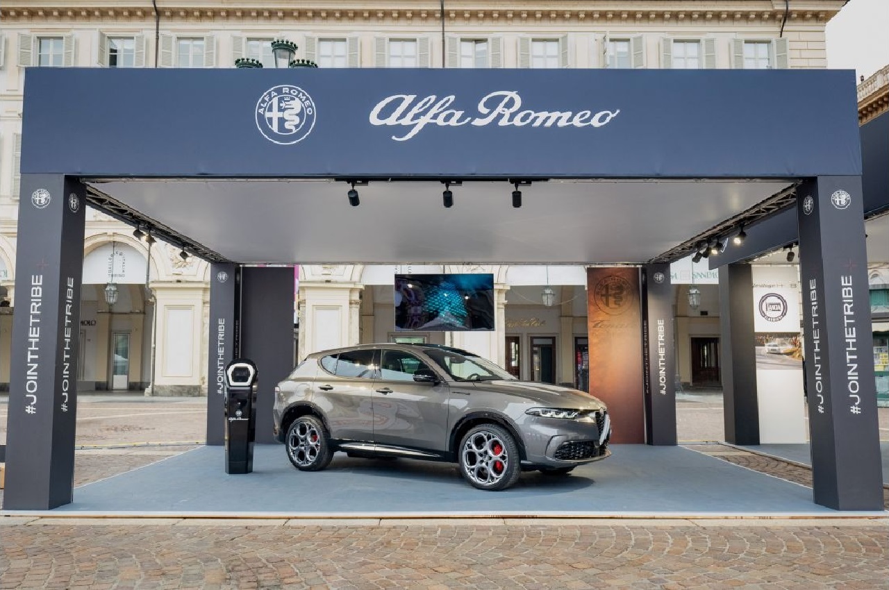 Alfa Romeo Tonale Plug-in Hybrid regina del Rallye Monte-Carlo Historique 2023