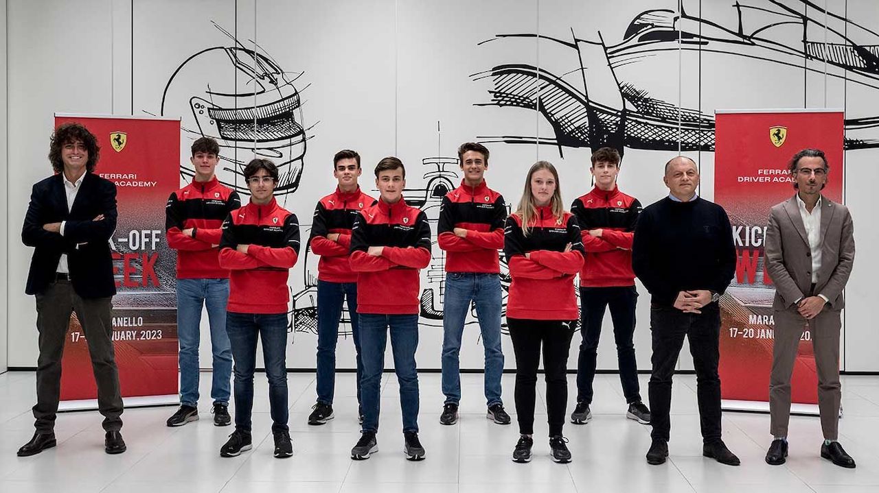 Ferrari Driver Academy: si parte con la stagione 2023