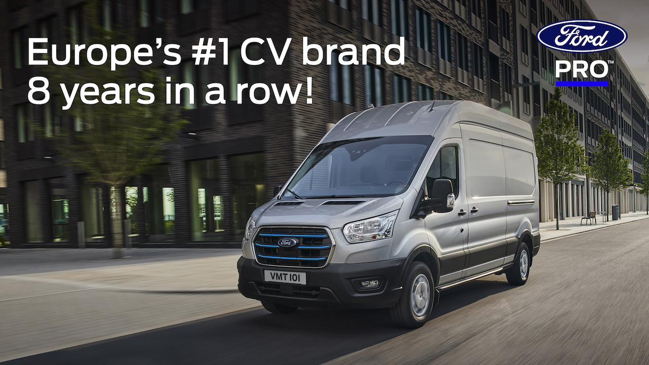 Ford: in Europa ha registrato un nuovo record di vendite di veicoli commerciali