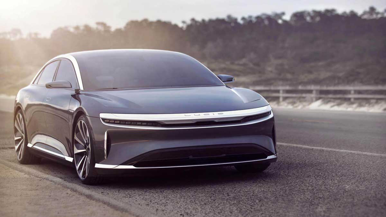 Lucid Motors: 7180 auto elettriche prodotte nel 2022