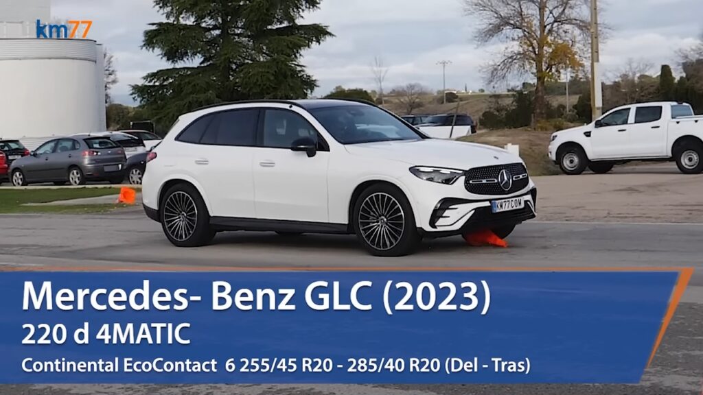 Mercedes GLC 2023: il SUV è stato messo alla prova nel test dell’alce [VIDEO]