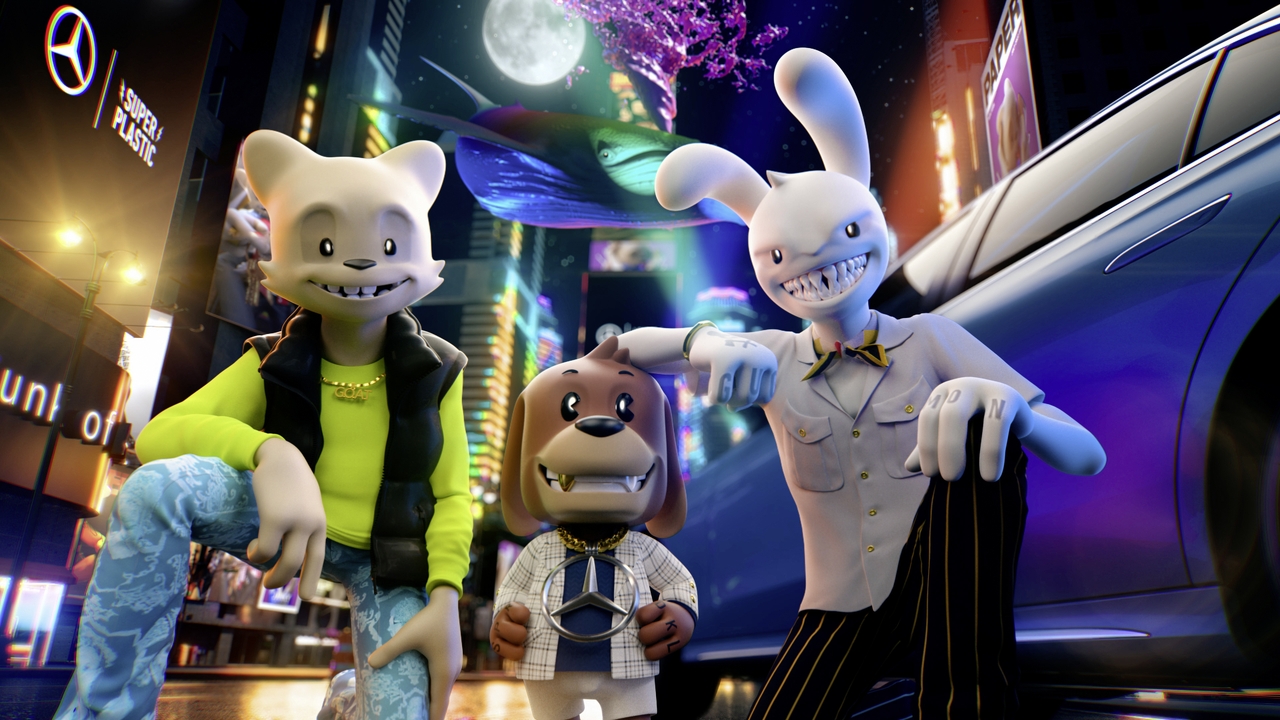 Mercedes annuncia una nuova partnership con Superplastic al CES 2023