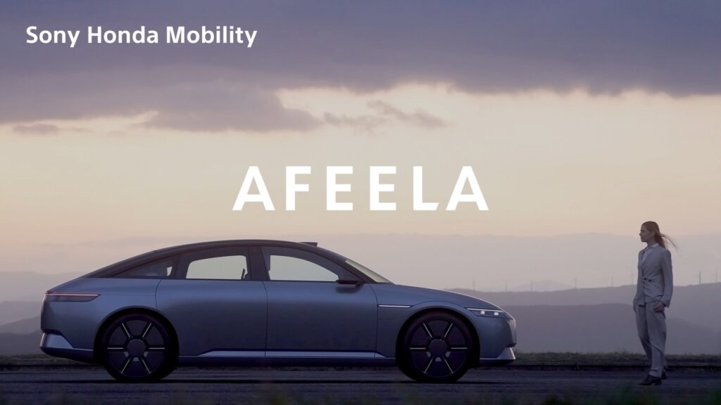 Sony Honda Mobility presenta il nuovo brand Afeela al CES 2023