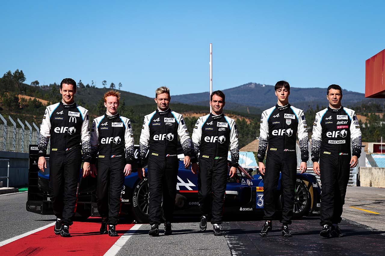 Alpine presenta gli equipaggi ufficiali per la stagione 2023 del WEC
