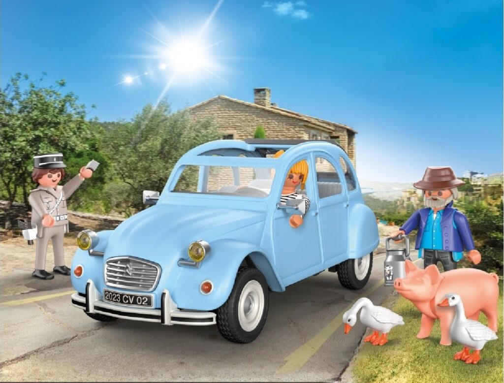 Nuove avventure per la Citroën 2 CV Playmobil