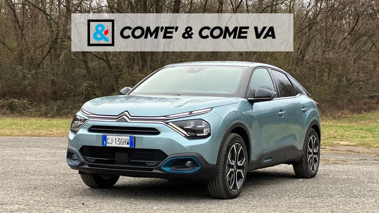 Citroen e-C4 2023 - Come va