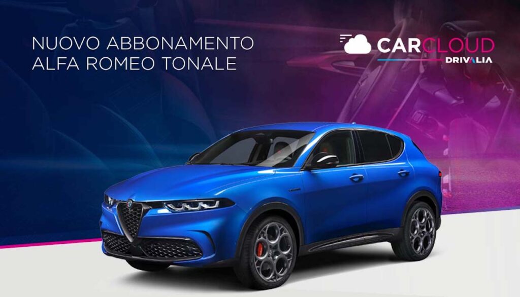 Alfa Romeo Tonale: ora può essere guidato in abbonamento con Drivalia