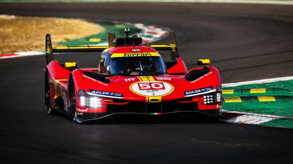 Ferrari 499P: conclusi i due giorni di test all’Autodromo di Monza