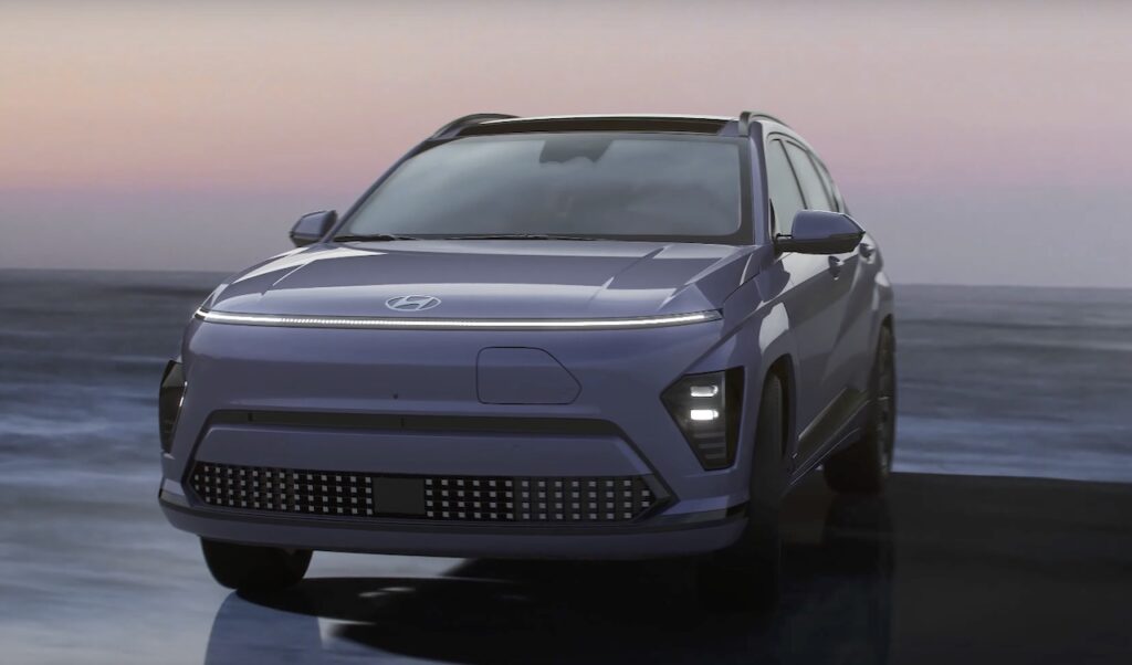 Hyundai Kona 2023: il focus sul design dell’elettrica [VIDEO]