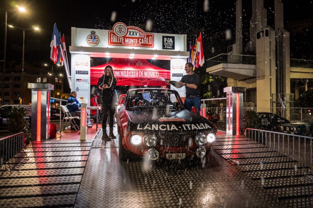 Lancia Fulvia Coupé si aggiudica il Rallye Monte-Carlo Historique 2023