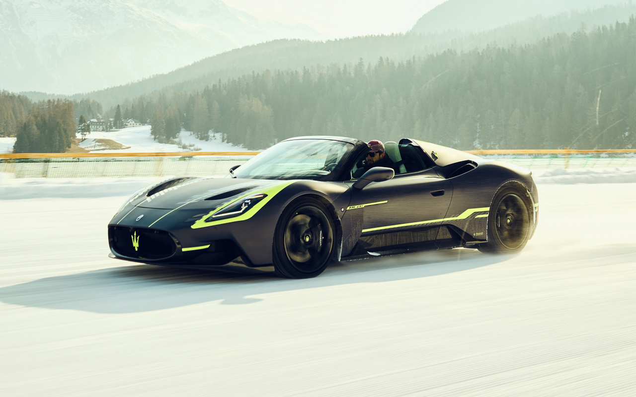 Maserati MC20 Cielo Fuoriserie: il modello personalizzato a St.Moritz